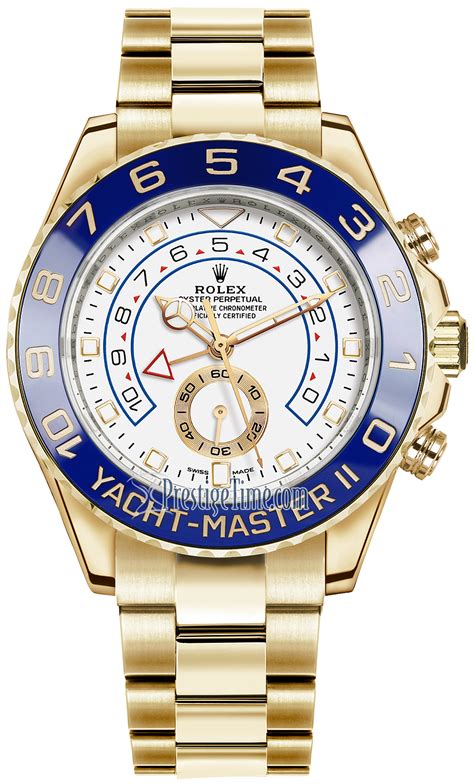 rolex yacht master ii gold watch|rolex 44mm yacht master ii.